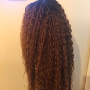 Curly mixed wig